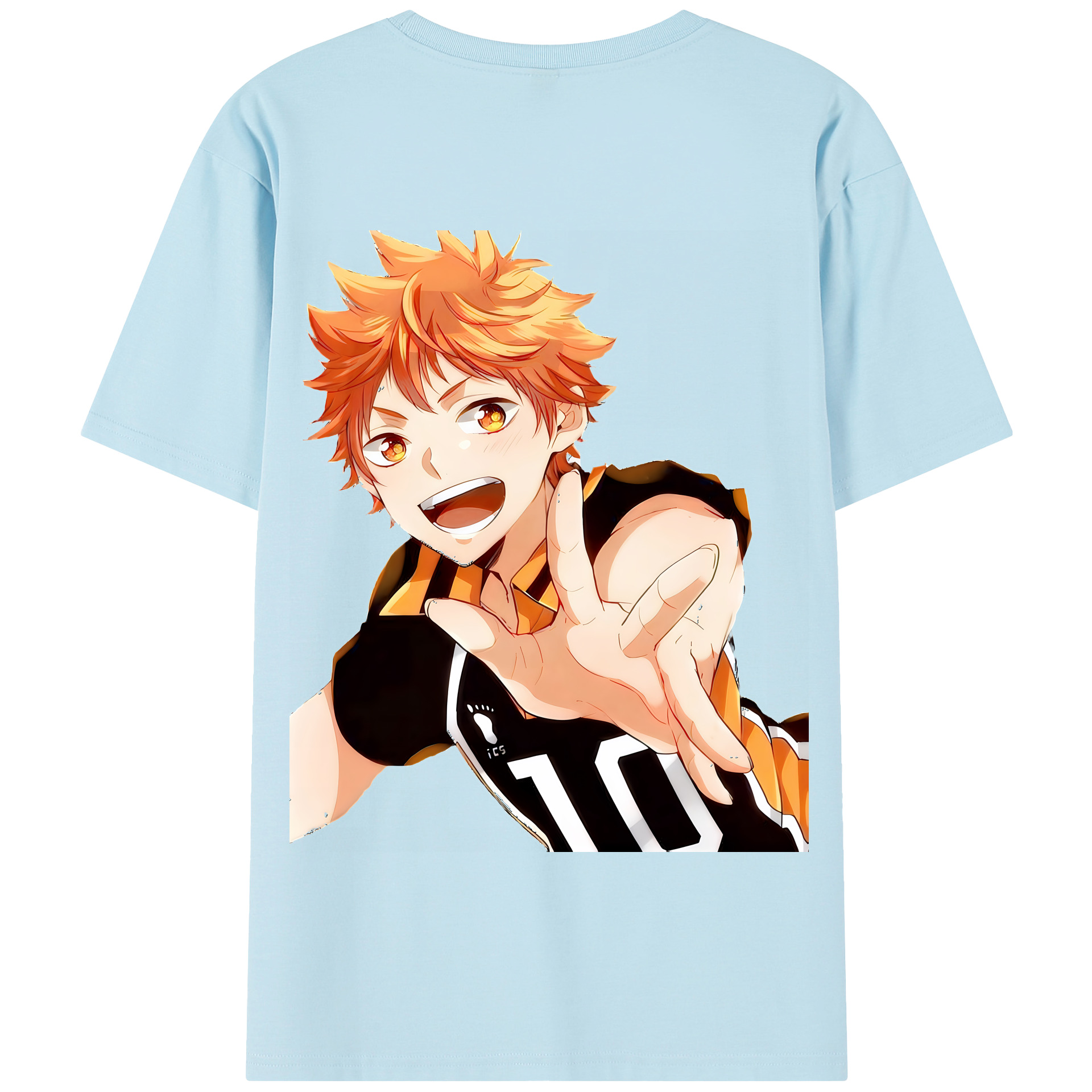 （画像用） ハイキュー!! Haikyu!! 綿100％半袖Tシャツ（背面プリント）